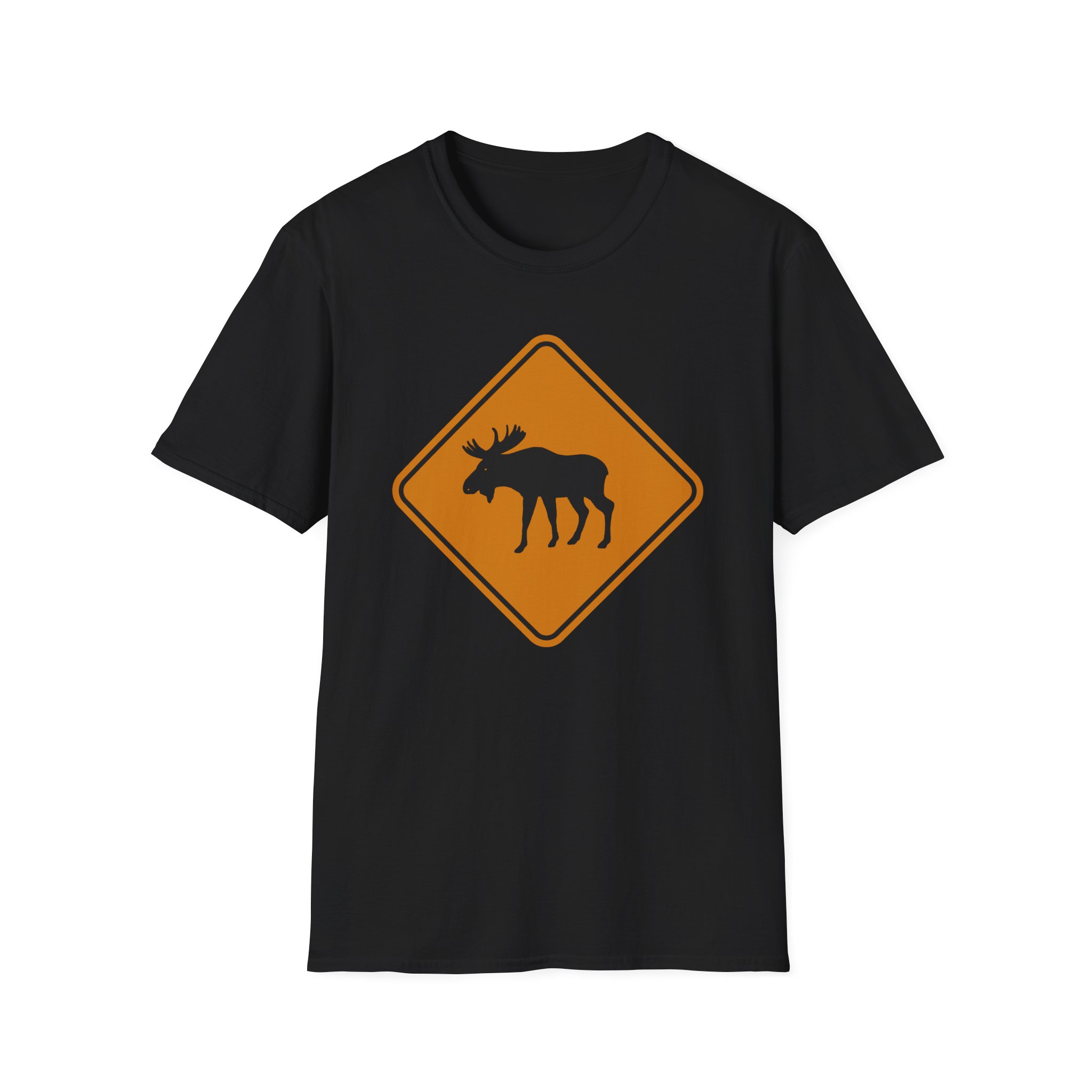 Moose Crossing Softstyle Tee - Image 4