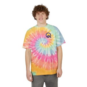 Embroidered Quest Alaska Tie-Dye Oversized Tee