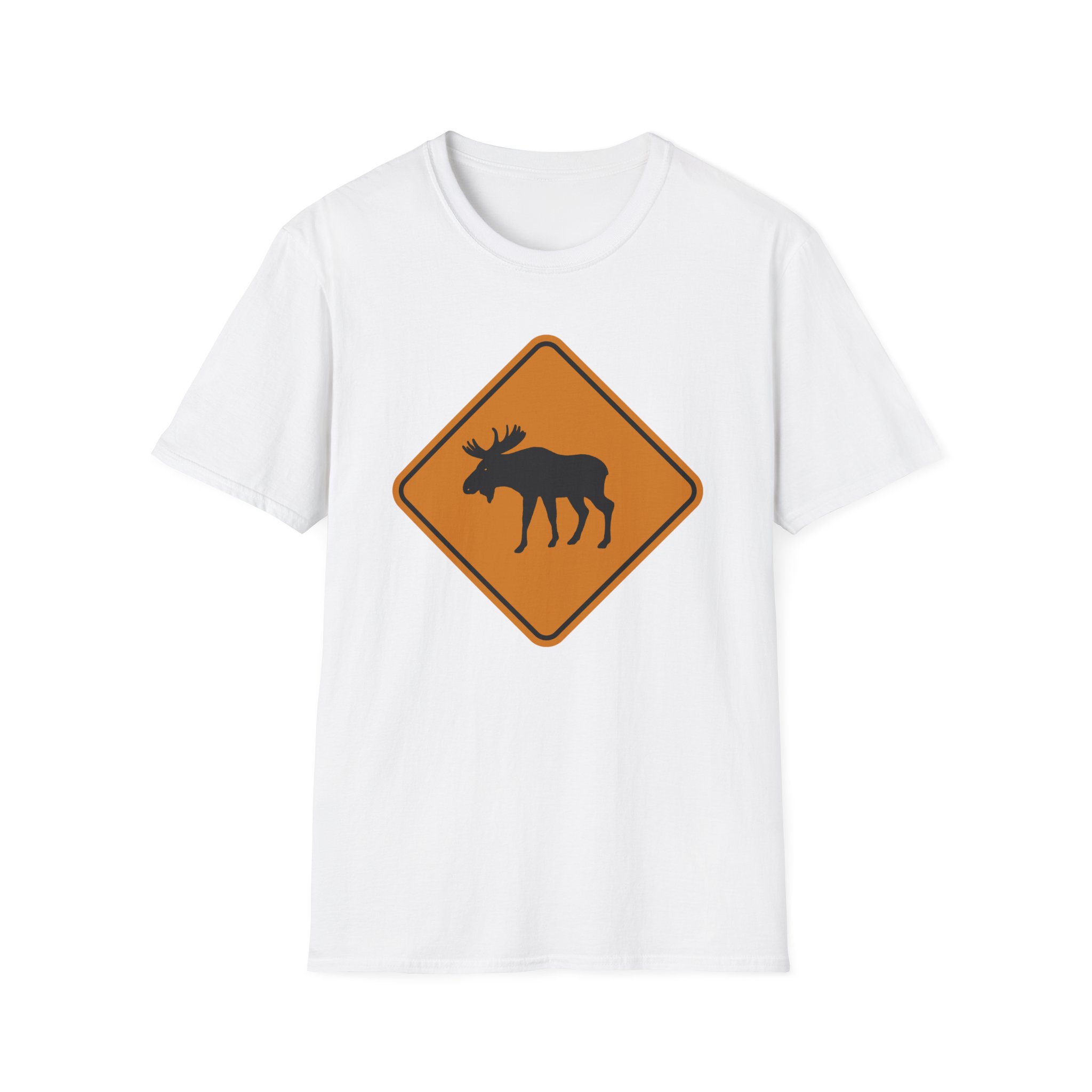 Moose Crossing Softstyle Tee - Image 3