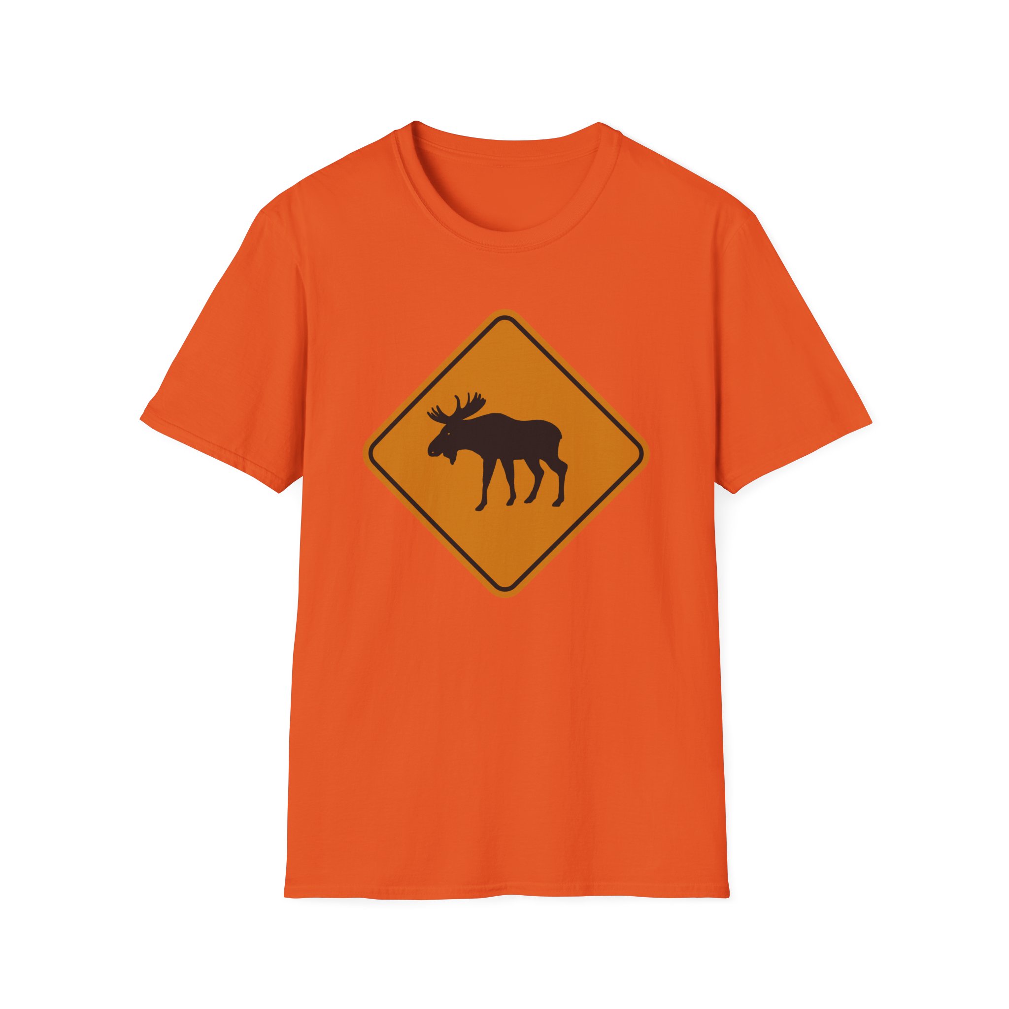 Moose Crossing Softstyle Tee - Image 5