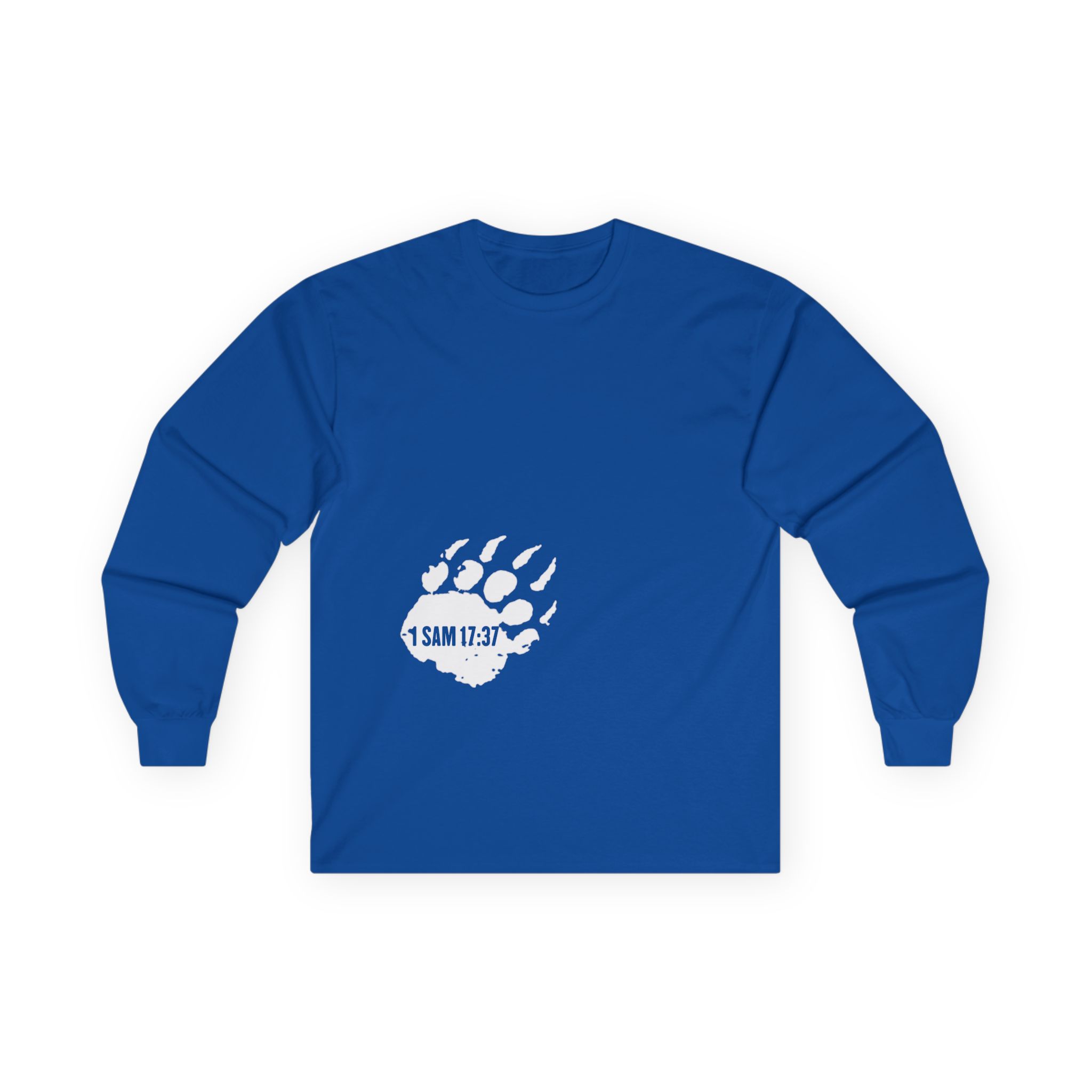 1 Samuel 17:37 Bear Paw Long Sleeve Tee