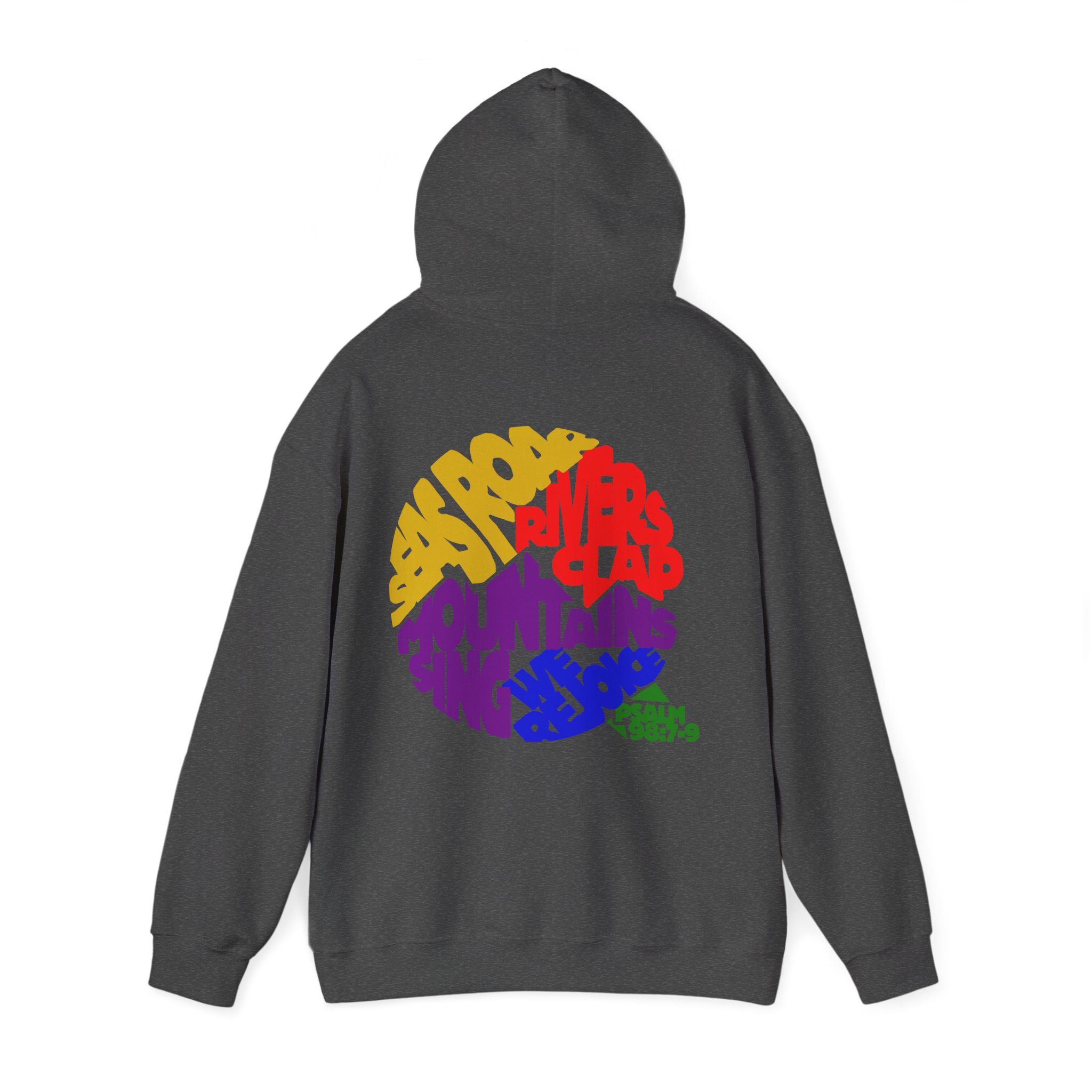 Psalm 98:7-9 'We Rejoice' Pullover Hoodie - Image 8