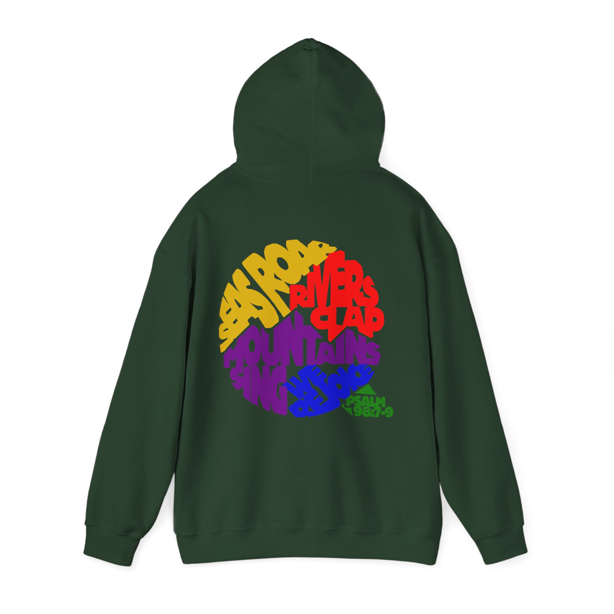 Psalm 98:7-9 'We Rejoice' Pullover Hoodie - Image 7