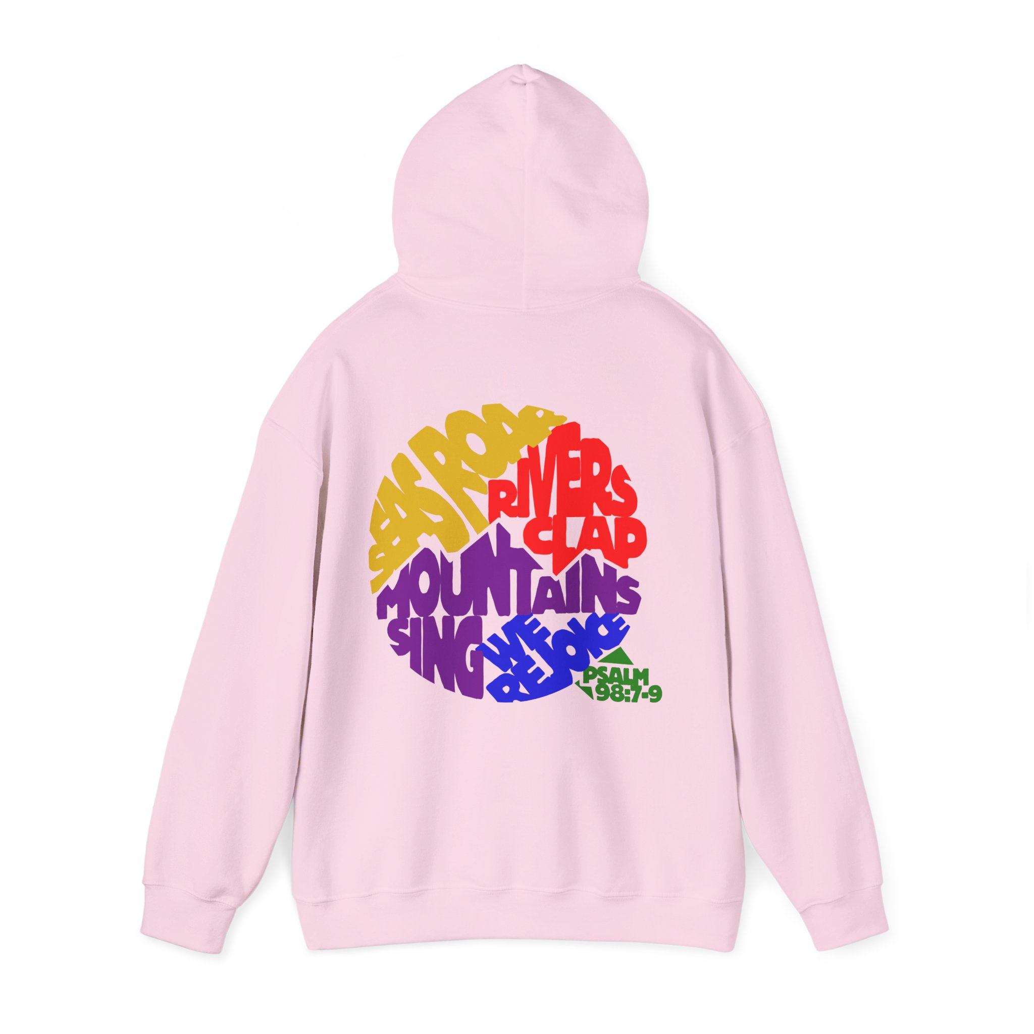 Psalm 98:7-9 'We Rejoice' Pullover Hoodie - Image 13